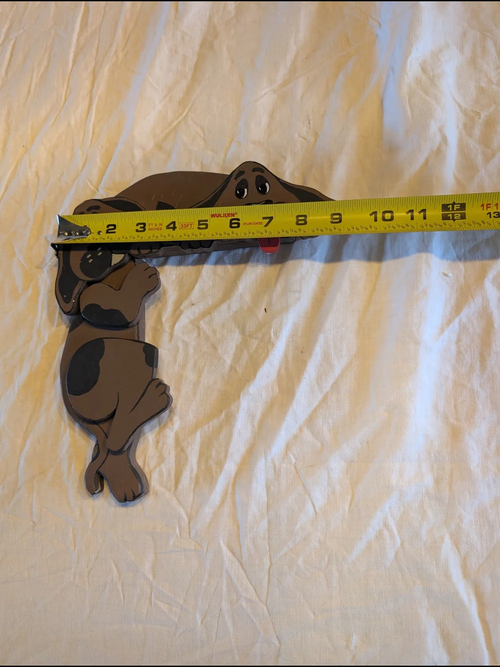 2/30$ Vintage Brown and Black Playful Puppy Wall Door Corner Decor - Picture 3 of 4